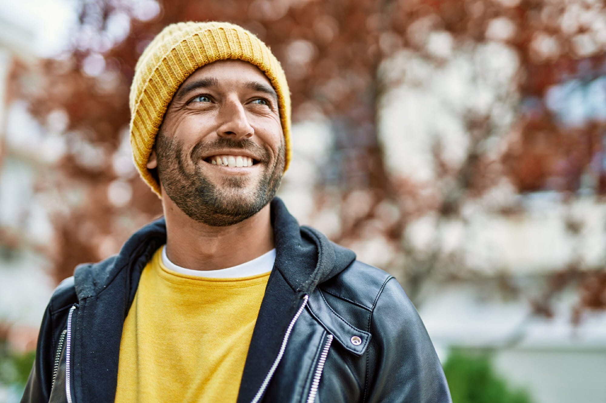 Example of man showing the positive results of individual therapy for personal growth